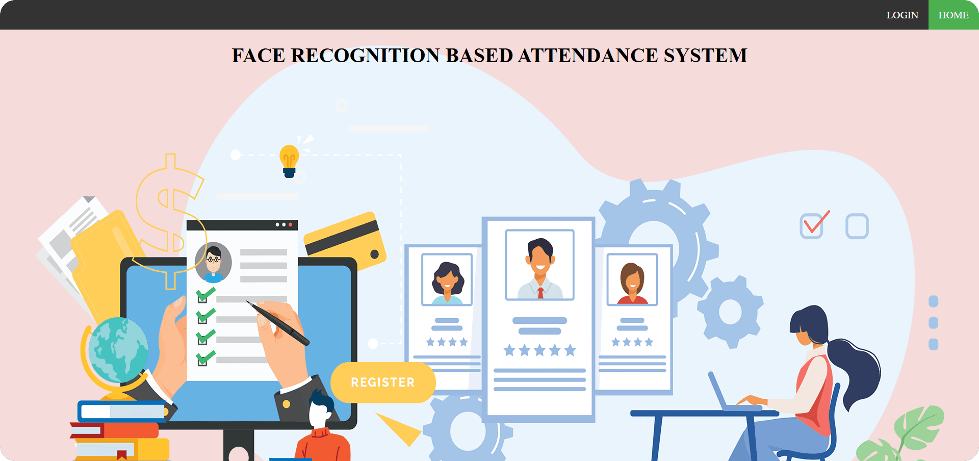 Facial Recognition Attendance System.